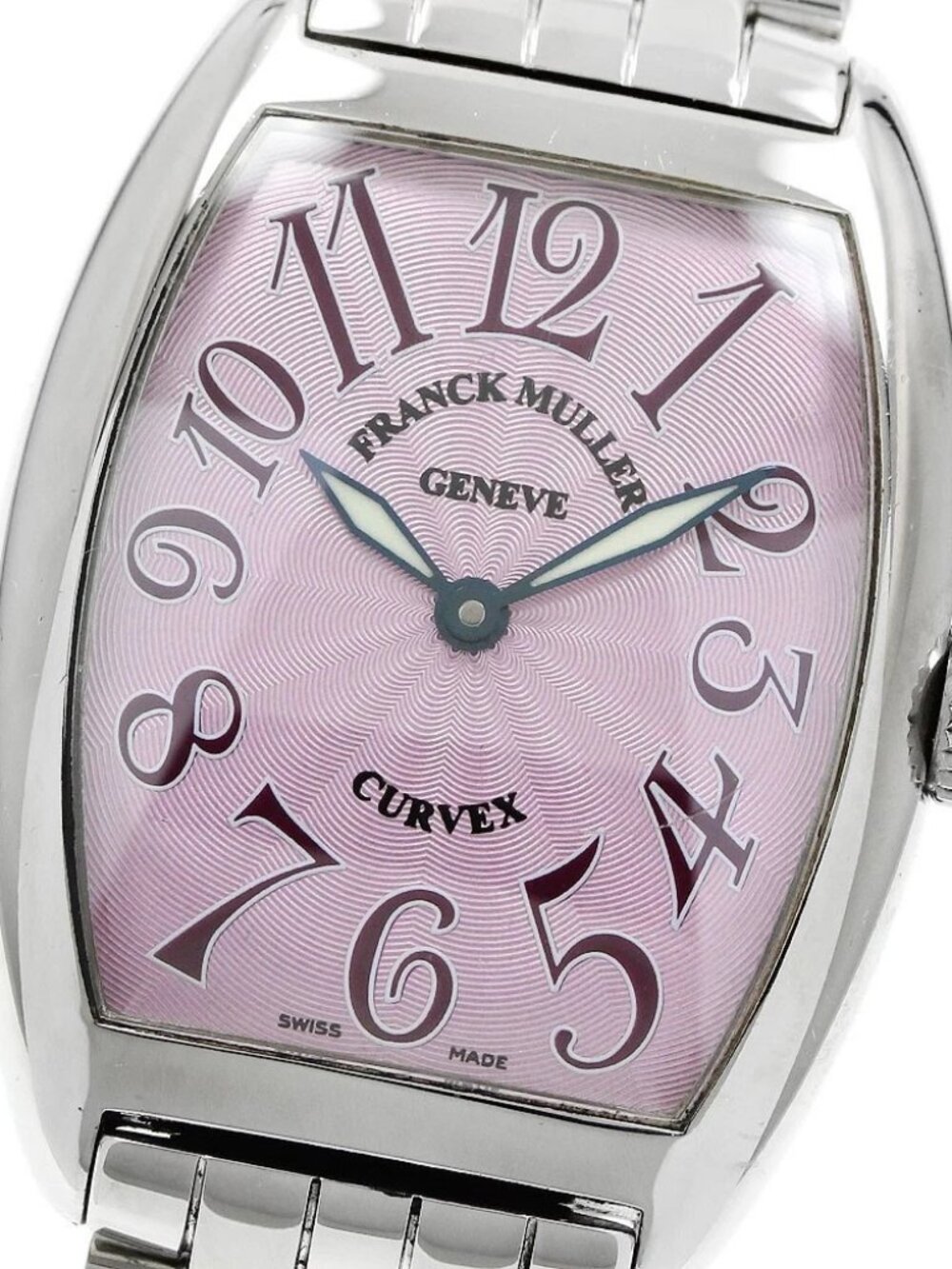 FRANCK MULLER Tonneau carvex 7502QZ pink Dial Quartz Ladies Watch_902657